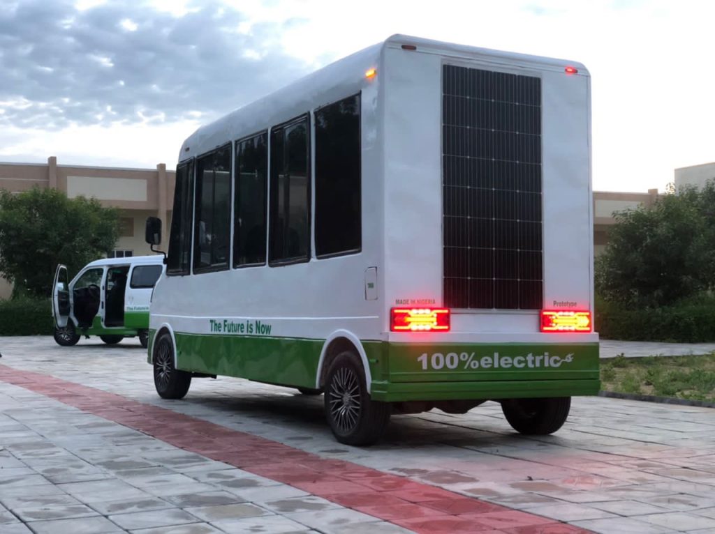  first Nigeria 100% electric car built by Mustapha Gajibo, The Nigerian University Drop-out 